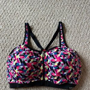 Victoria’s Secret VSX Sport Multi Color Sports Bra 34DD